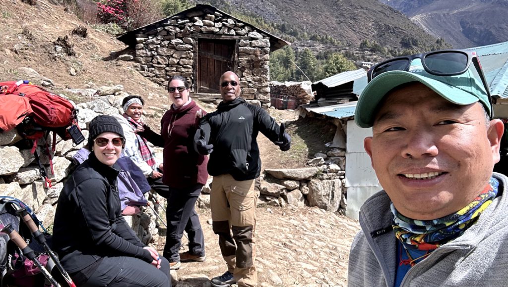 Guest with Sonam G Sherpa