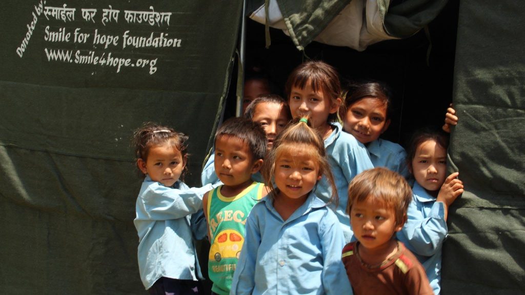 Smile for hope for education
